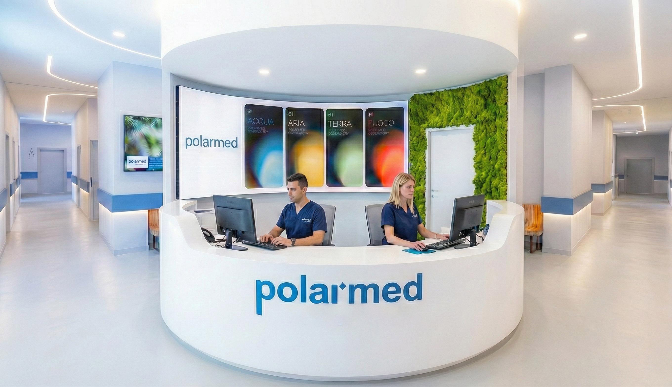Interni del centro medico Polarmed